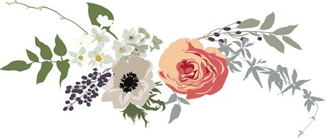 floral banner clipart|flower aesthetic banner.